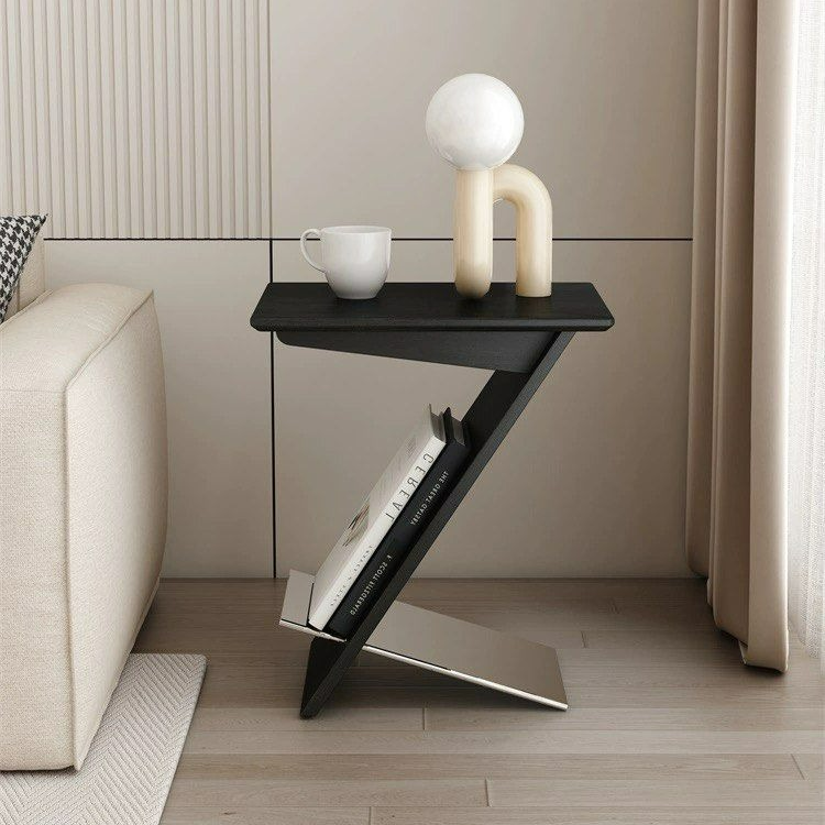 BATTY Modern Solid Wood Side Table - Radical Homes Singapore