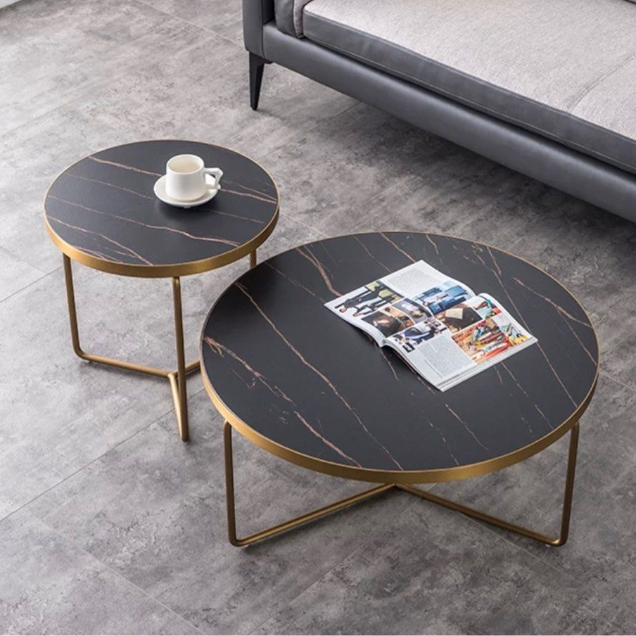 SONIA Round Coffee Table - Radical Homes Singapore