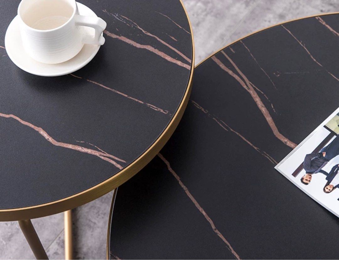 SONIA Round Coffee Table - Radical Homes Singapore