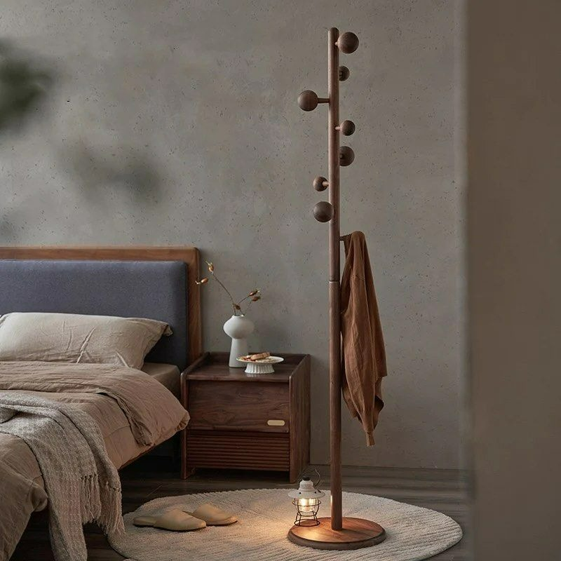 FINN Solid Wood Rivet Coat Rack - Radical Homes Singapore