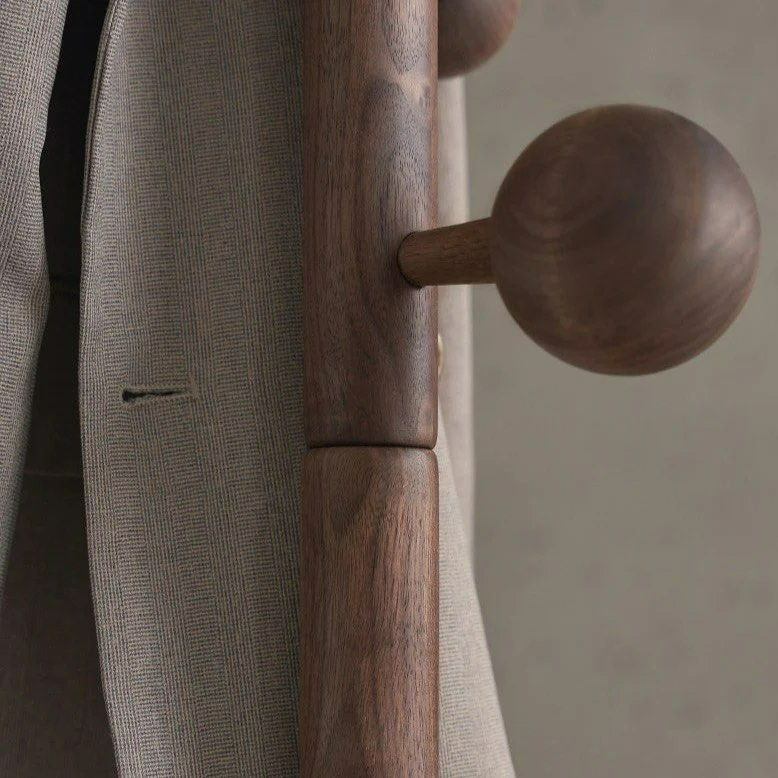 FINN Solid Wood Rivet Coat Rack - Radical Homes Singapore