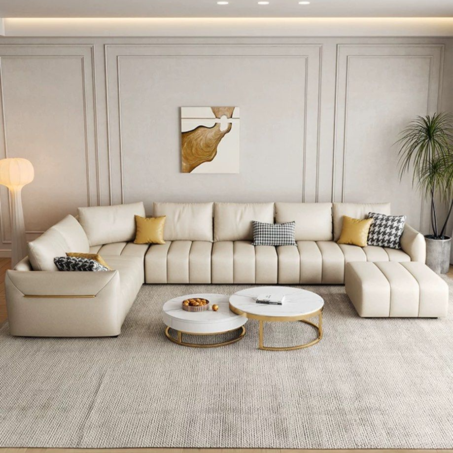 REMARIS Modern Leathaire Sofa - Radical Homes Singapore