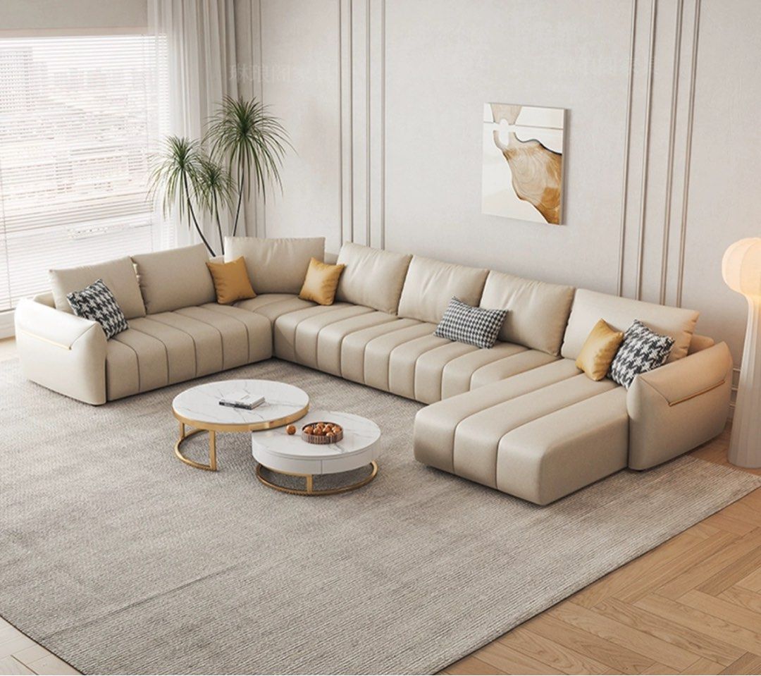 REMARIS Modern Leathaire Sofa - Radical Homes Singapore