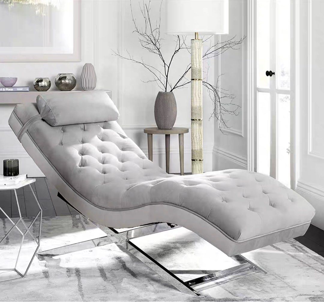 ELENCIA Modern Chaise Sofa - Radical Homes Singapore