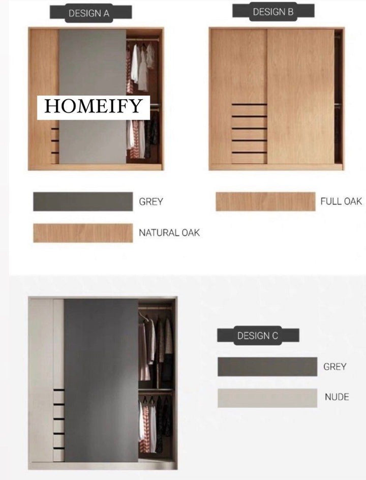 AURELIUS Japandi Wardrobe - Radical Homes Singapore