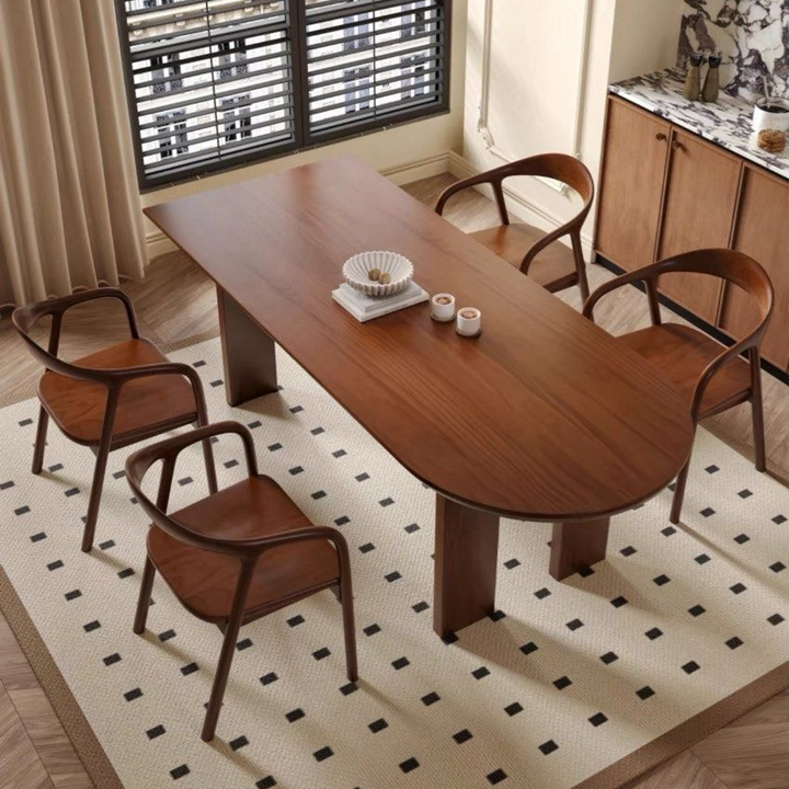 LOREVIK Modern Dining Table and Chair Set - Cassa Haus Singapore