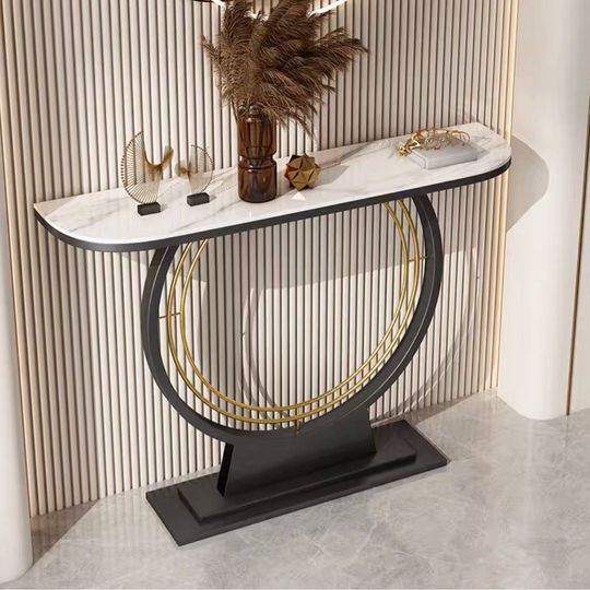 VALORA Marble Console Table - Cassa Haus Singapore