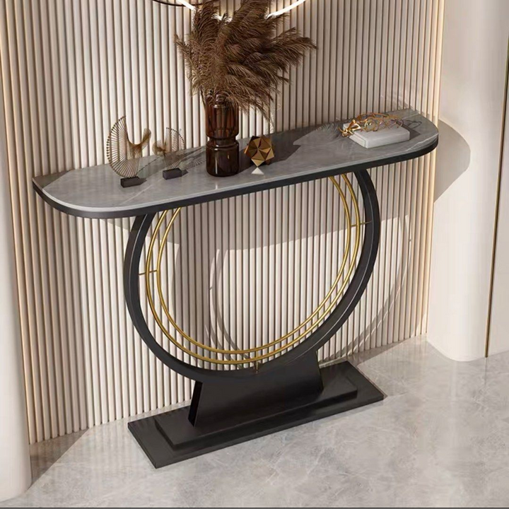 AMBRA Marble Console Table - Radical Homes Singapore