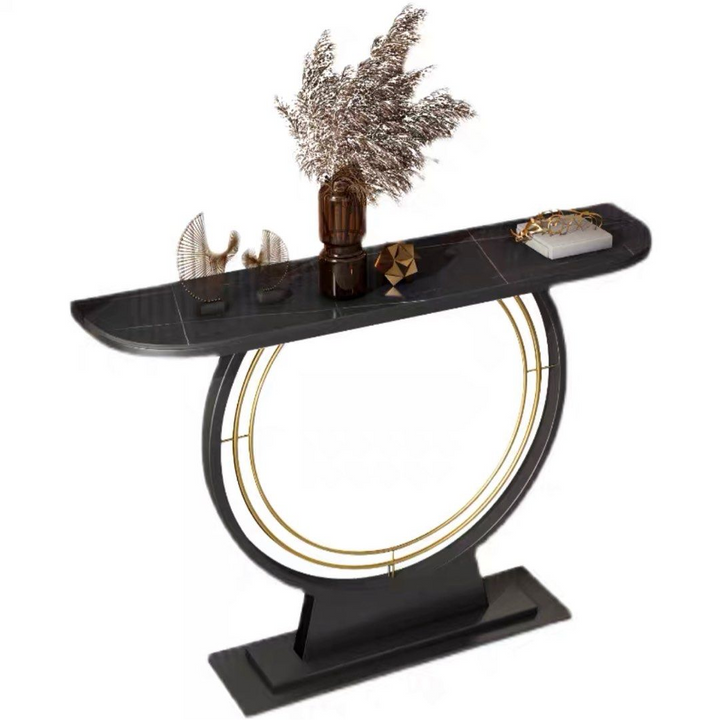 AMBRA Marble Console Table - Radical Homes Singapore