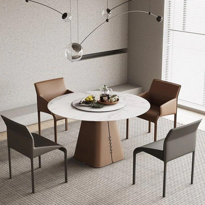 ELLERY Round Dining Table - Radical Homes Singapore