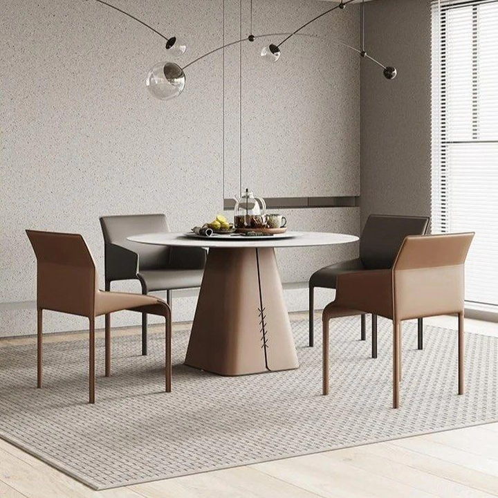 ELLERY Round Dining Table - Radical Homes Singapore