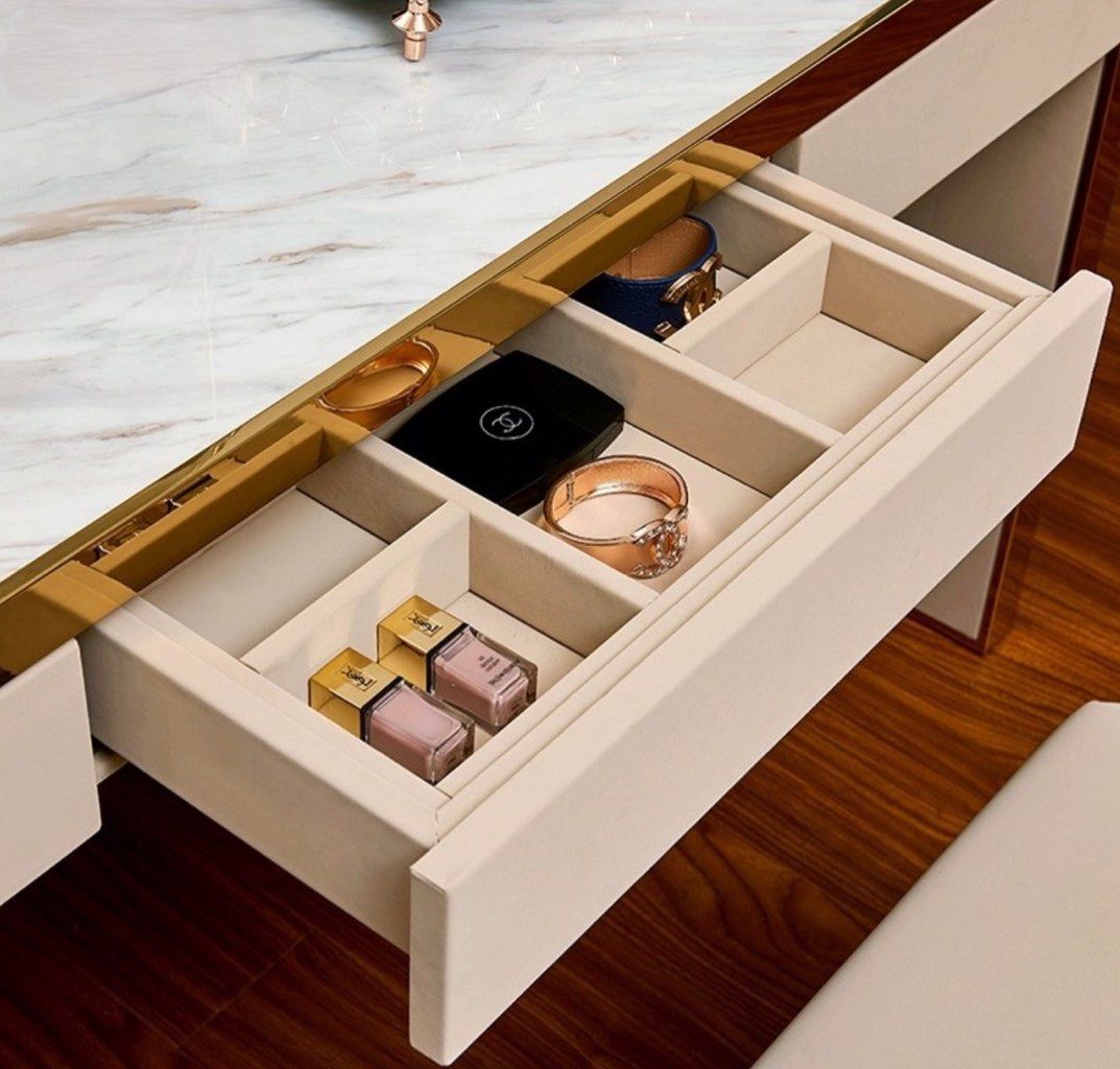 KELLY Modern Luxury Vanity Table - Radical Homes Singapore