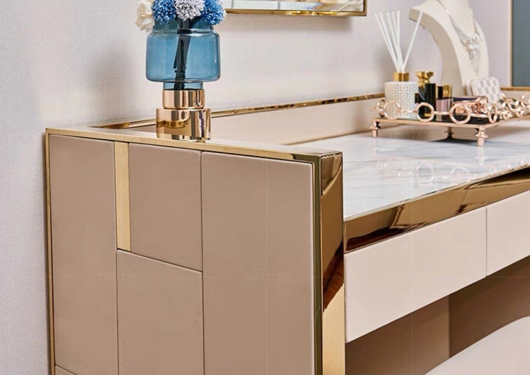 KELLY Modern Luxury Vanity Table - Radical Homes Singapore
