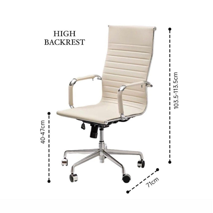 MORIK Modern Leather Office Chair - Cassa Haus Singapore