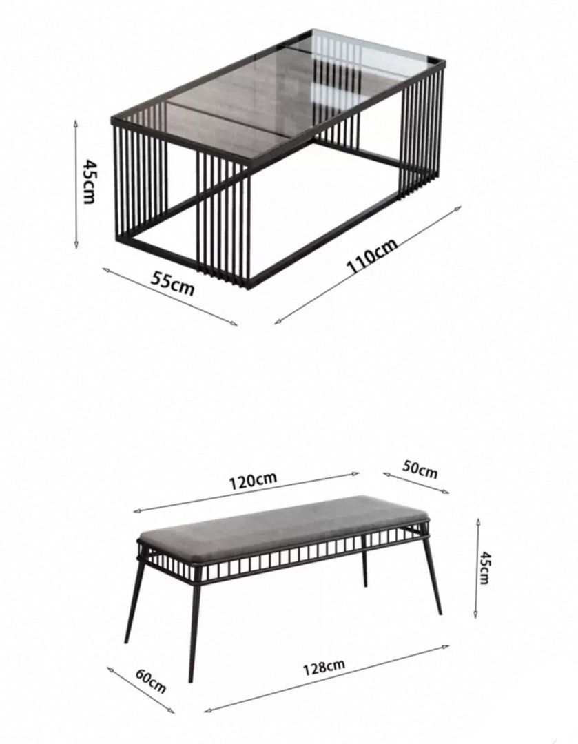 KELRRI Industrial Metal Sofa - Radical Homes Singapore