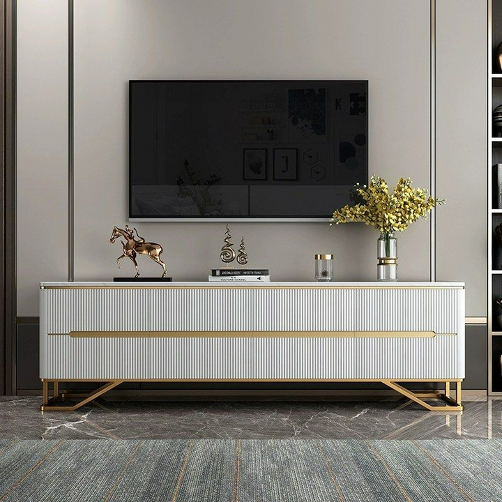 THON Modern Sintered Stone TV Console - Radical Homes Singapore
