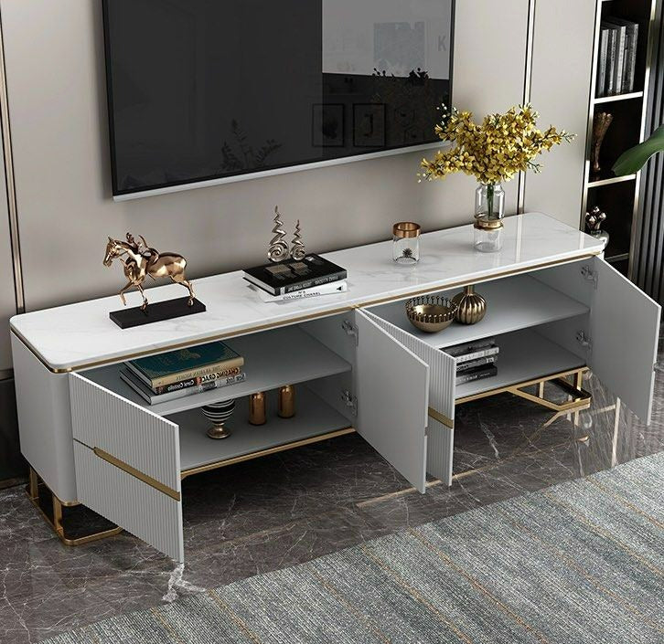 THON Modern Sintered Stone TV Console - Radical Homes Singapore