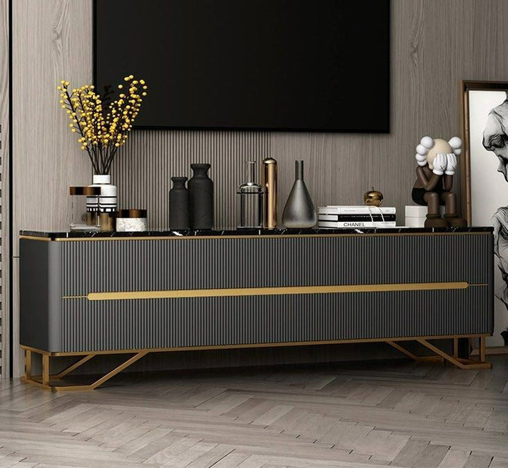 THON Modern Sintered Stone TV Console - Radical Homes Singapore