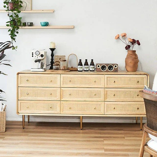 ALKINOOS Solid Wood Drawer Chest - Radical Homes Singapore