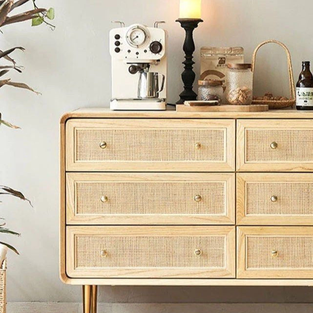 ALKINOOS Solid Wood Drawer Chest - Radical Homes Singapore