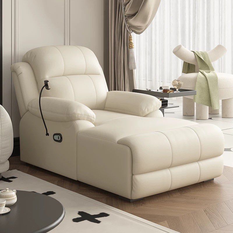 BAYS Modern Electric Recliner Lounge Sofa Bed - Radical Homes Singapore