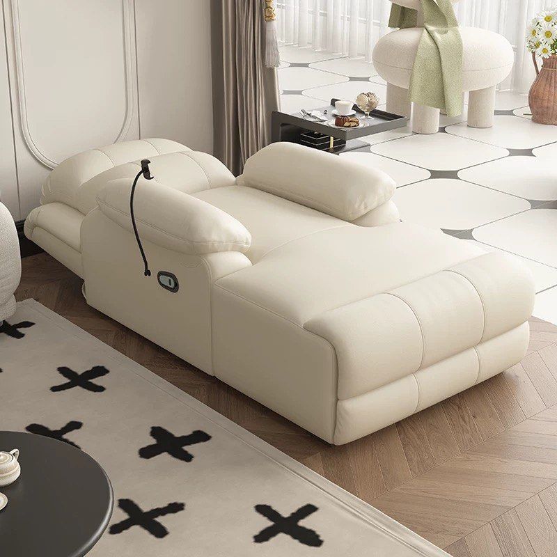BAYS Modern Electric Recliner Lounge Sofa Bed - Radical Homes Singapore