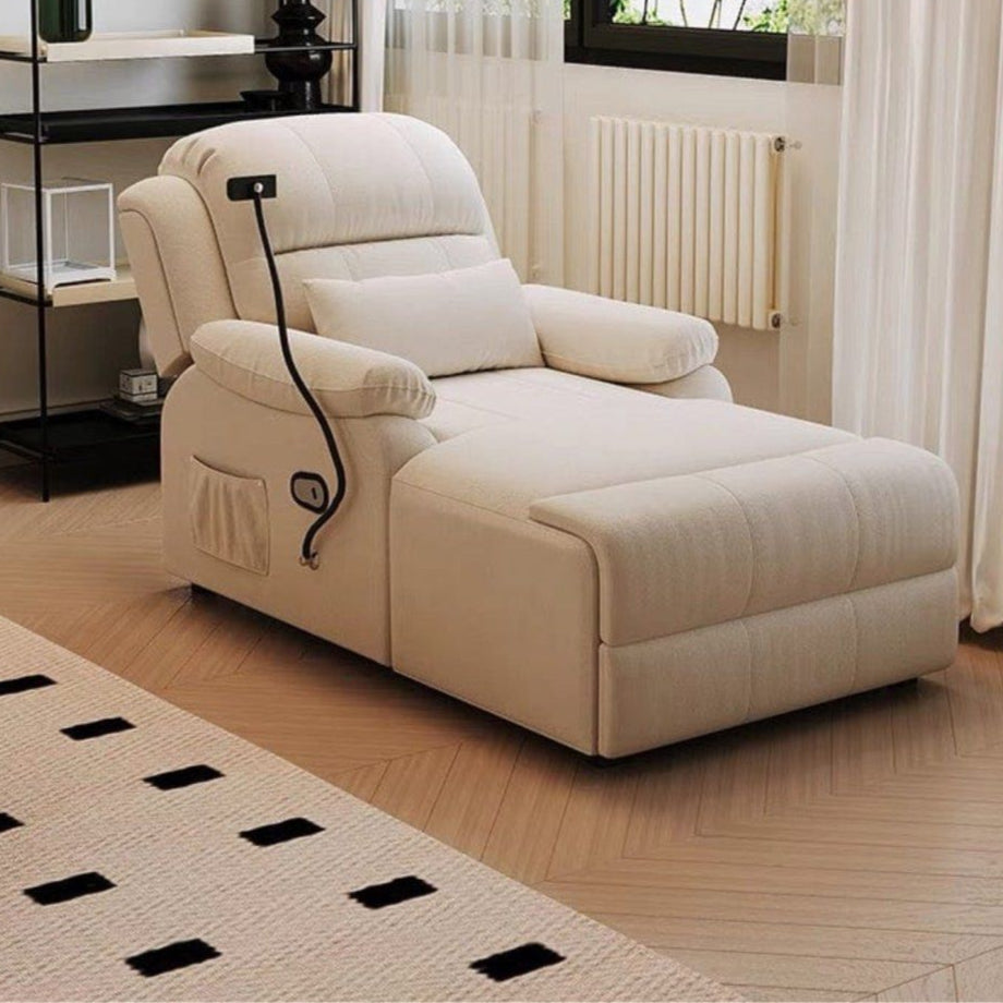 BAYS Modern Electric Recliner Lounge Sofa Bed - Radical Homes Singapore