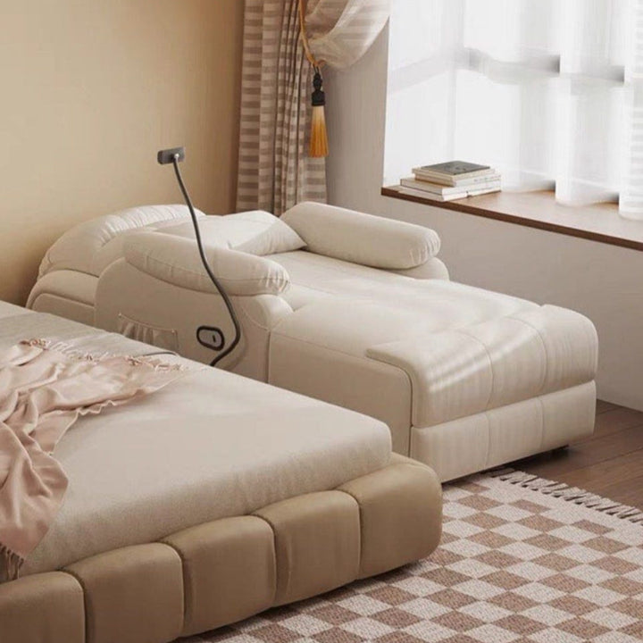 BAYS Modern Electric Recliner Lounge Sofa Bed - Radical Homes Singapore