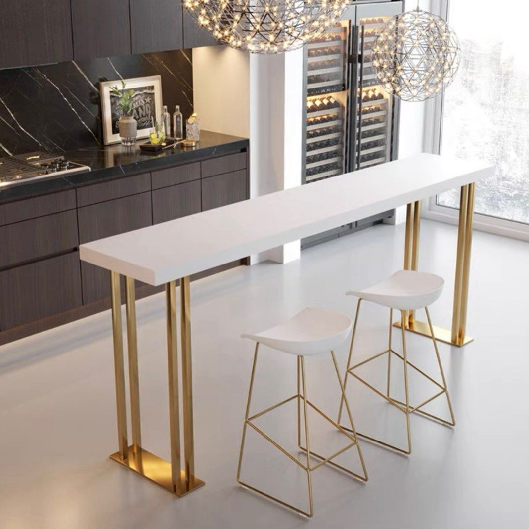 ASLEN Modern Marble Bar Table - Radical Homes Singapore