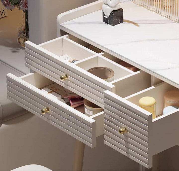 KIANO Modern Sintered Stone Vanity Table - Radical Homes Singapore