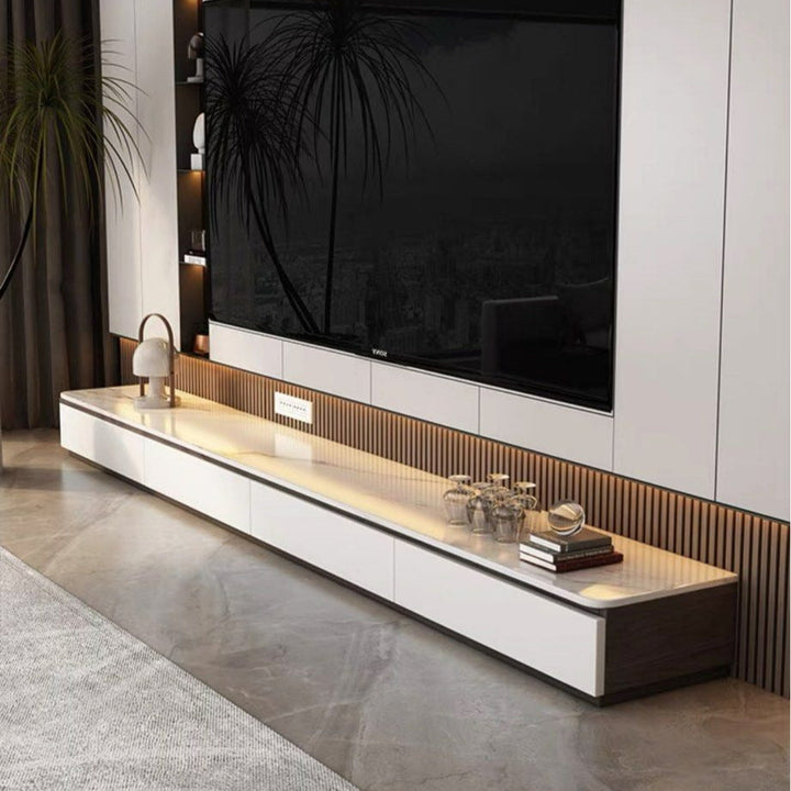 VALIN Modern Sintered Stone TV Console - Radical Homes Singapore