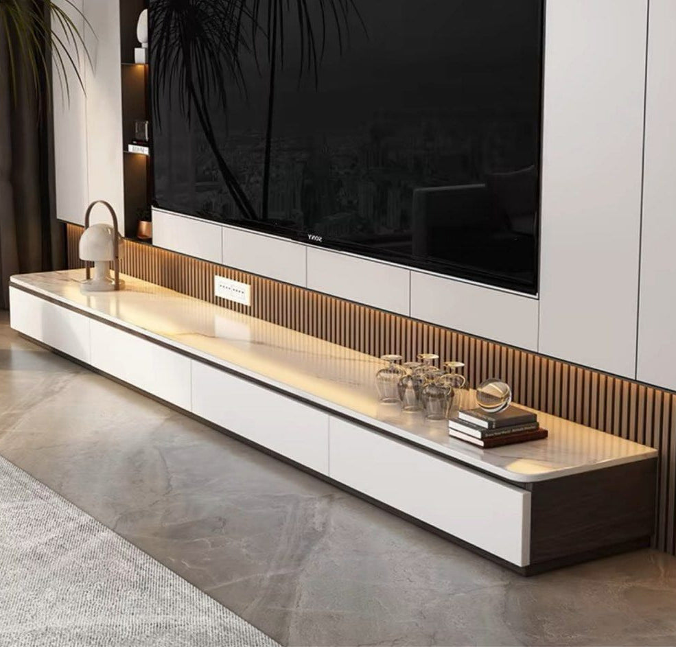 VALIN Modern Sintered Stone TV Console - Radical Homes Singapore