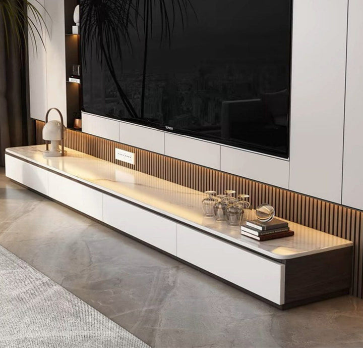 VALIN Modern Sintered Stone TV Console - Radical Homes Singapore