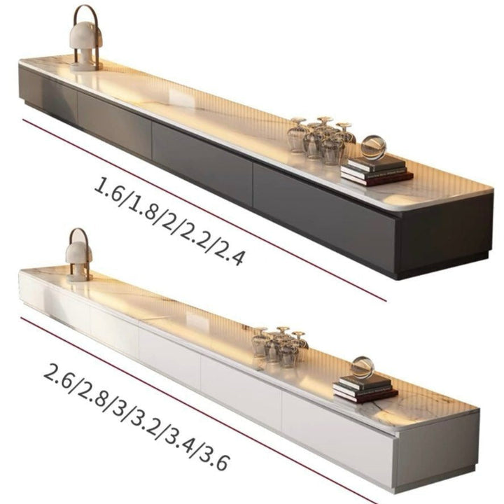 VALIN Modern Sintered Stone TV Console - Radical Homes Singapore