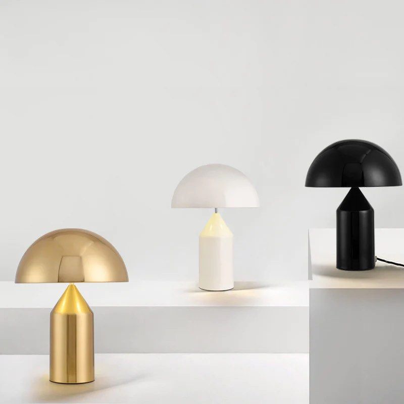 WILHELMINA Metal Mushroom Table Lamp - Cassa Haus Singapore