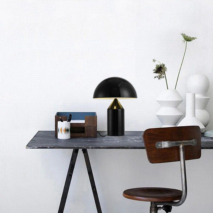 WILHELMINA Metal Mushroom Table Lamp - Cassa Haus Singapore