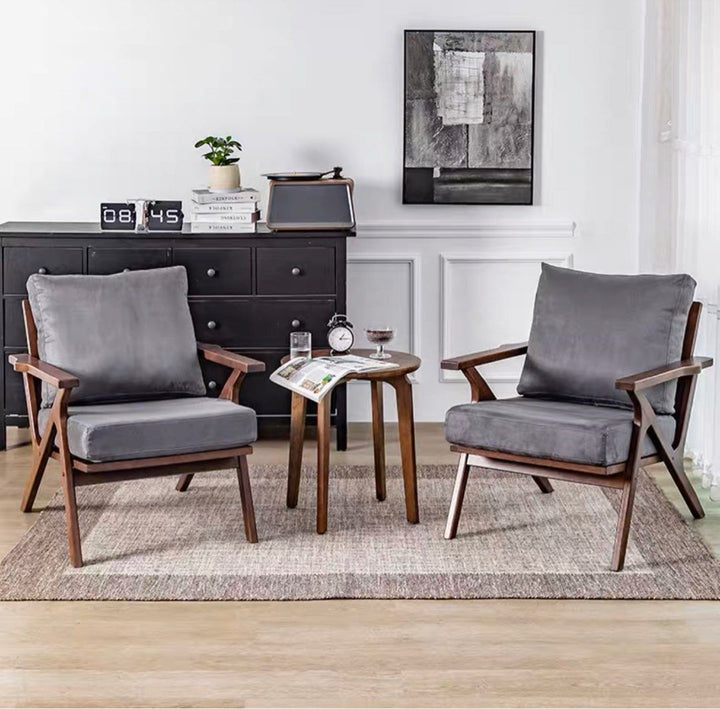 HALCYON Solid Wood Armchair - Radical Homes Singapore
