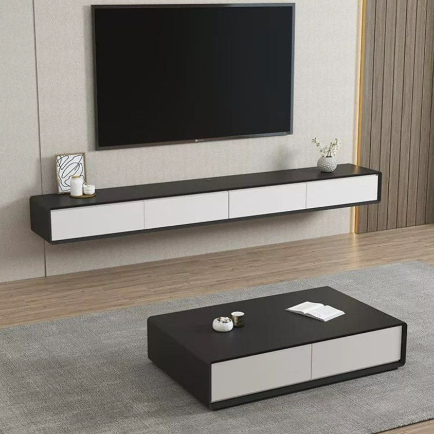 KYRELL Modern Floating TV Console - Radical Homes Singapore