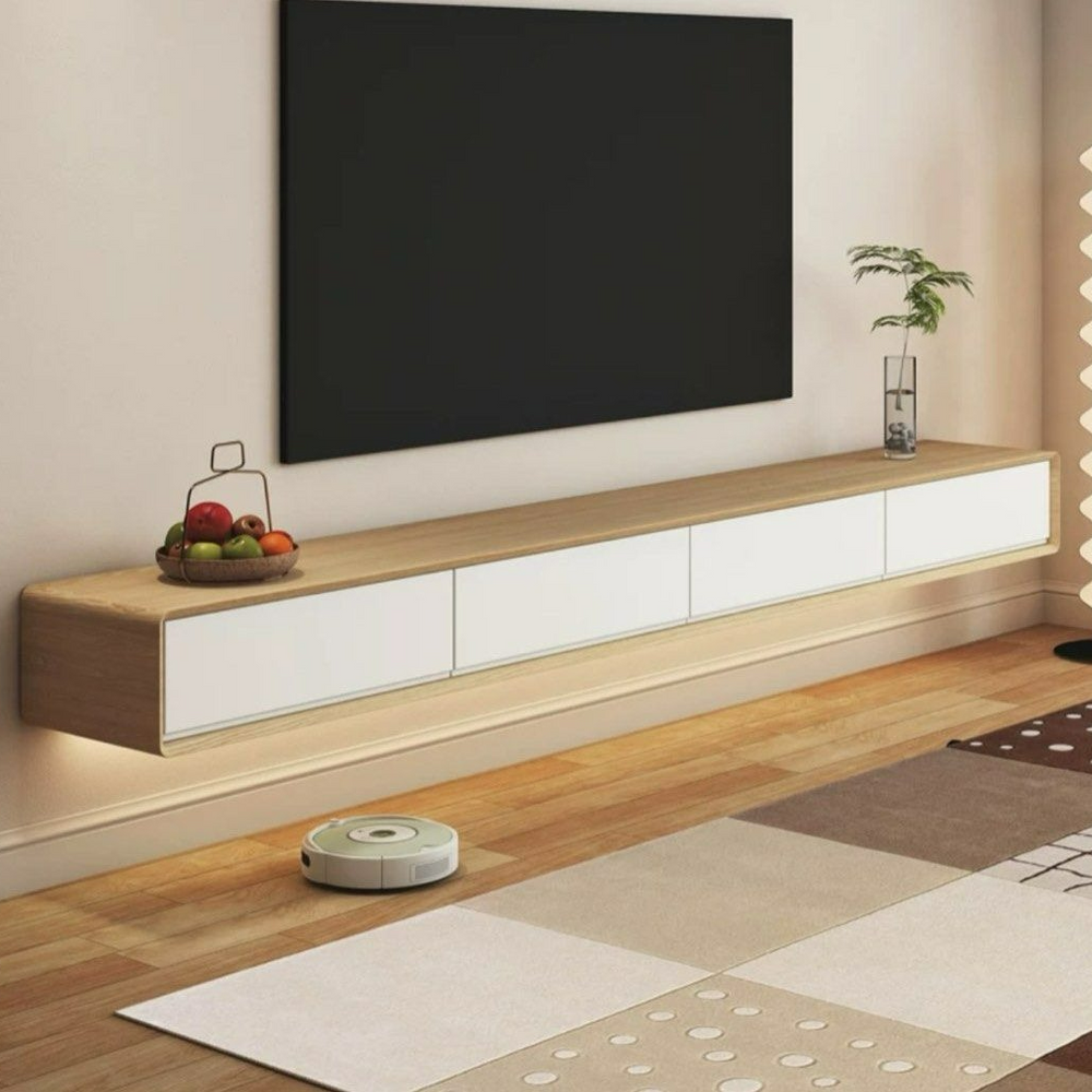 KYRELL Modern Floating TV Console - Radical Homes Singapore