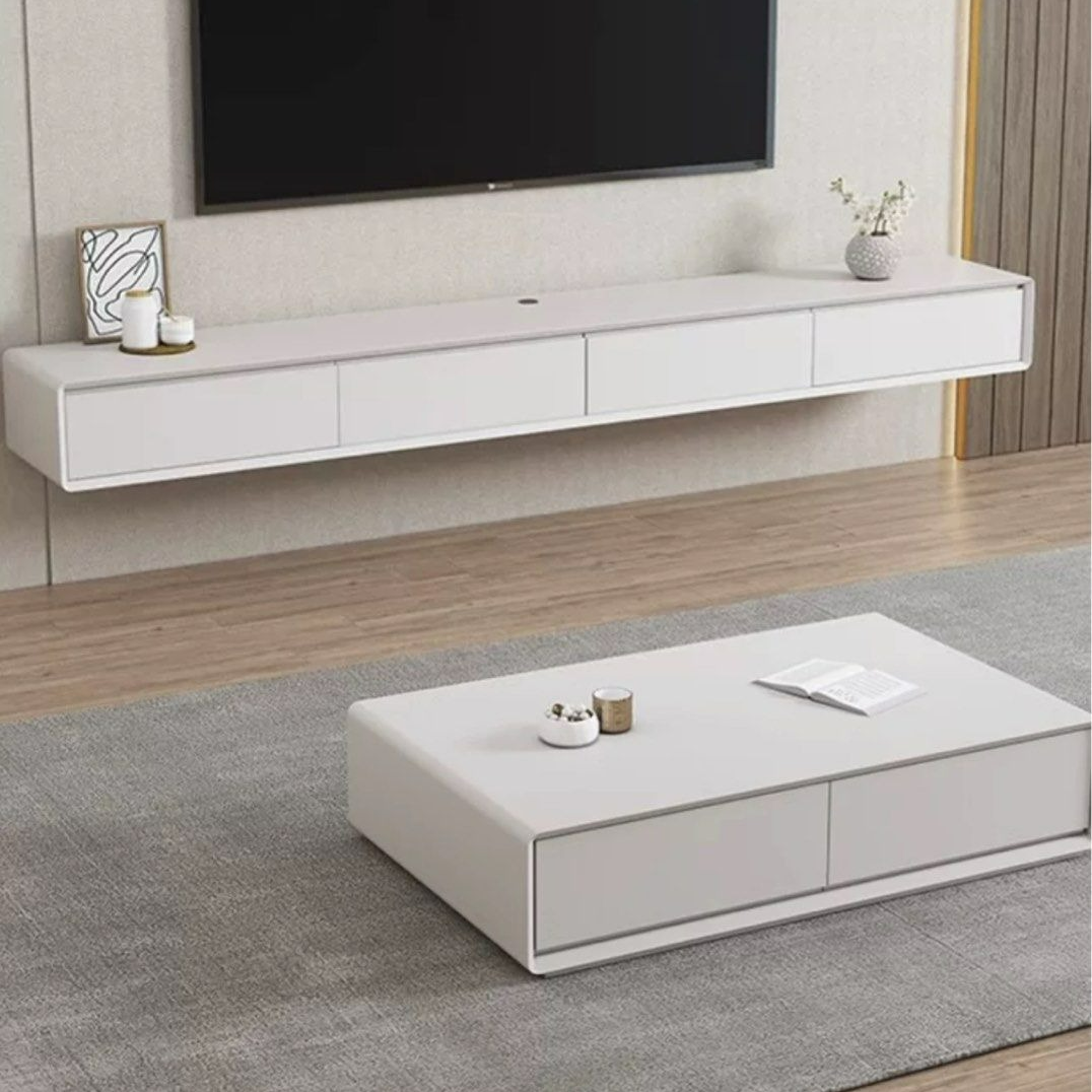 KYRELL Modern Floating TV Console - Radical Homes Singapore
