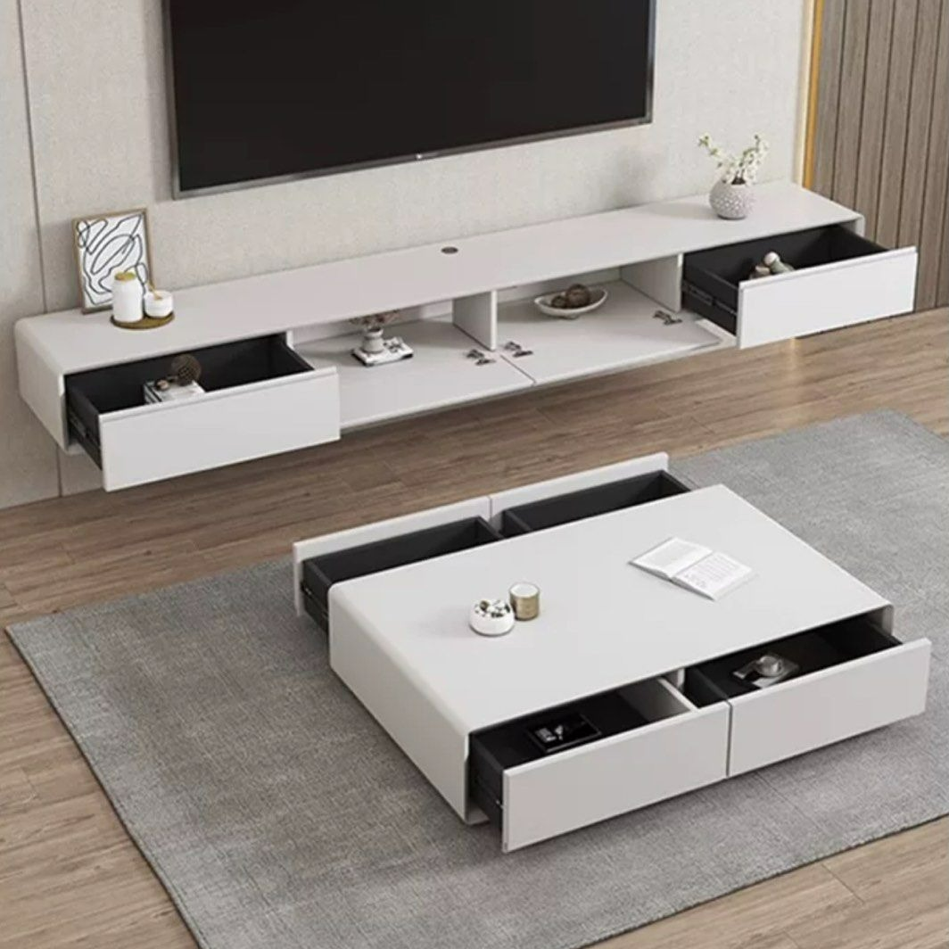 KYRELL Modern Floating TV Console - Radical Homes Singapore