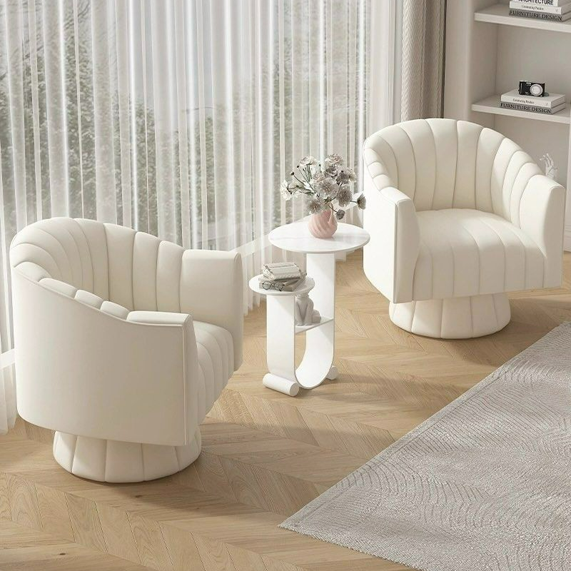 ELI Modern Leather Armchair (Cat-friendly) - Radical Homes Singapore