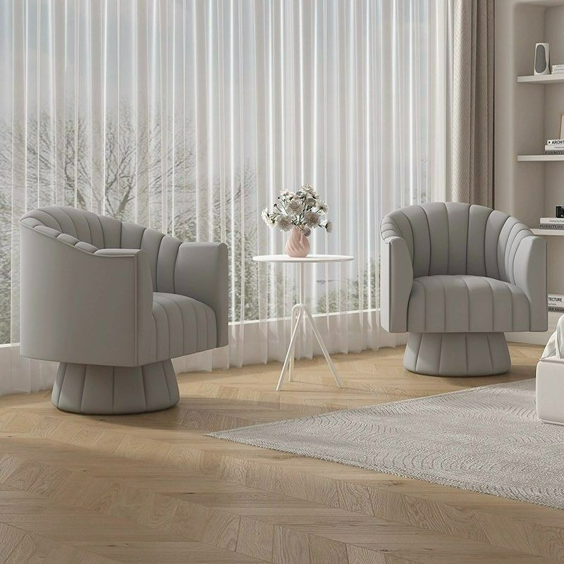 ELI Modern Leather Armchair (Cat-friendly) - Radical Homes Singapore