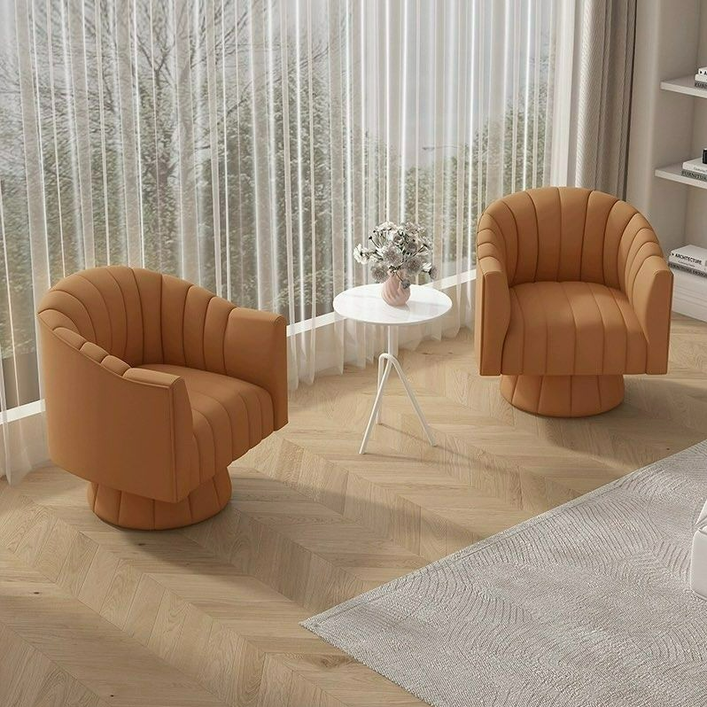 ELI Modern Leather Armchair (Cat-friendly) - Radical Homes Singapore