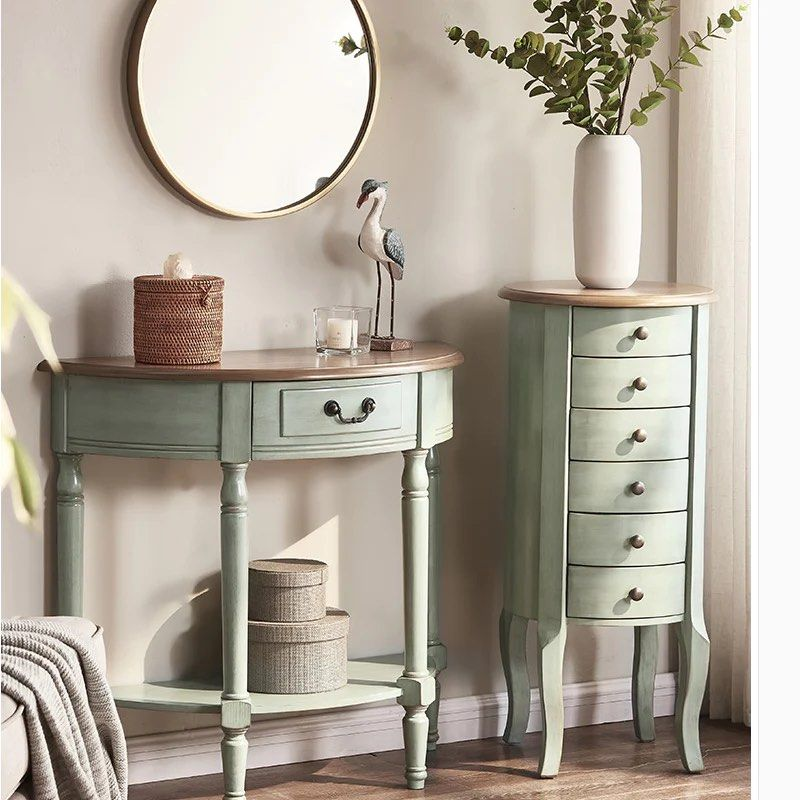TAURUS Semicircle Hallway Console Table - Radical Homes Singapore