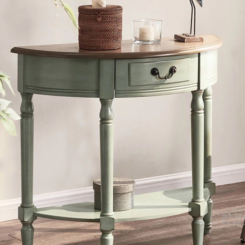 TAURUS Semicircle Hallway Console Table - Radical Homes Singapore
