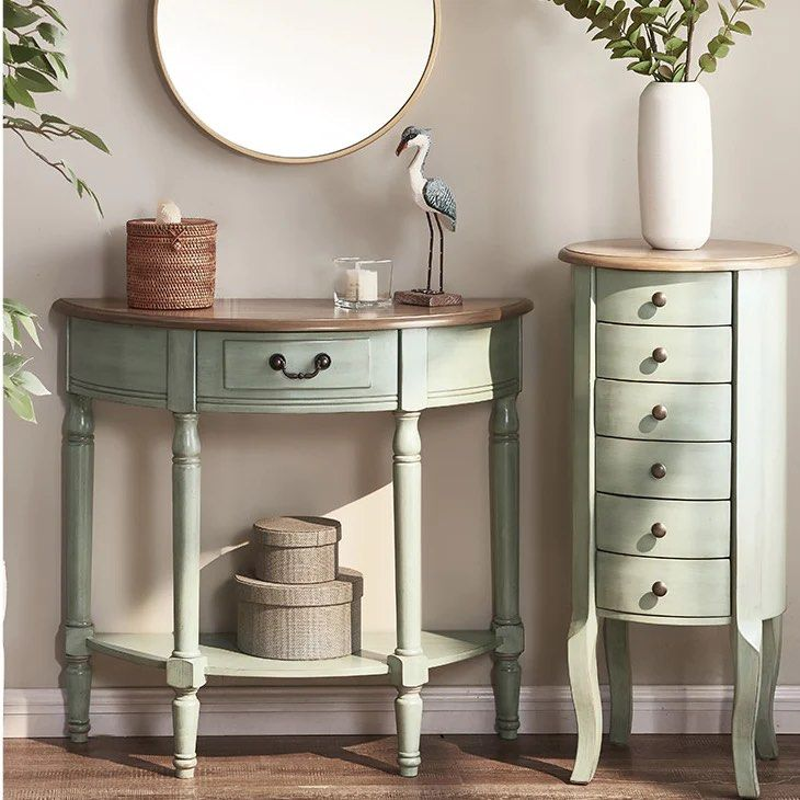 TAURUS Semicircle Hallway Console Table - Radical Homes Singapore