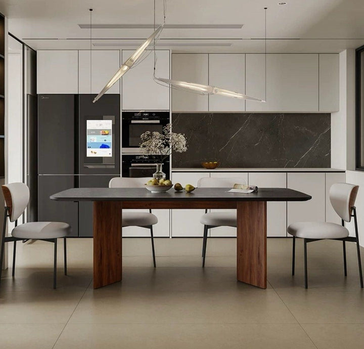 VELMONT Modern Sintered Stone Dining Table - Cassa Haus Singapore