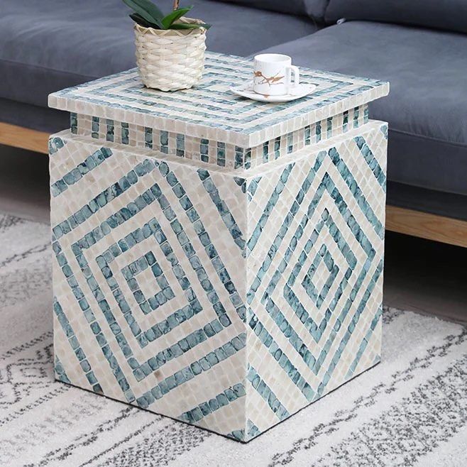 HERBAUT Inlay Side Table - Radical Homes Singapore
