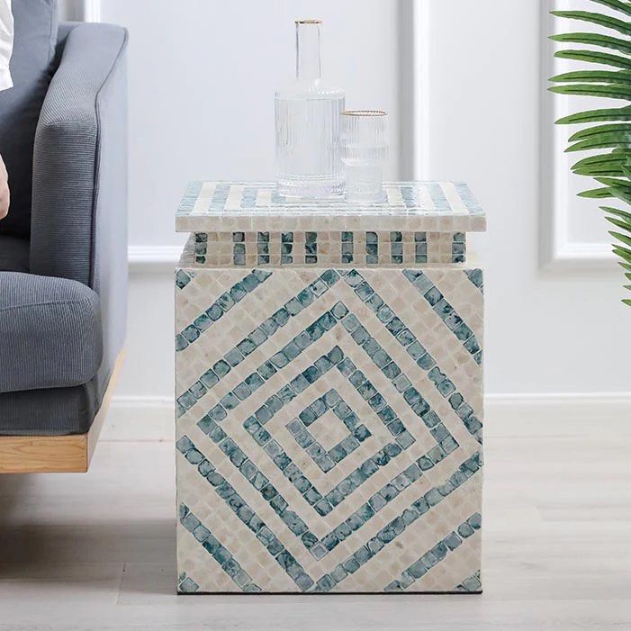 HERBAUT Inlay Side Table - Radical Homes Singapore